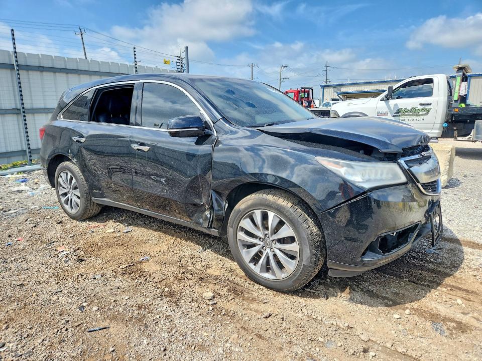 59185206 :رقم المزاد ، 5FRYD4H42GB020461 vin ، 2016 Acura Mdx مزاد بيع