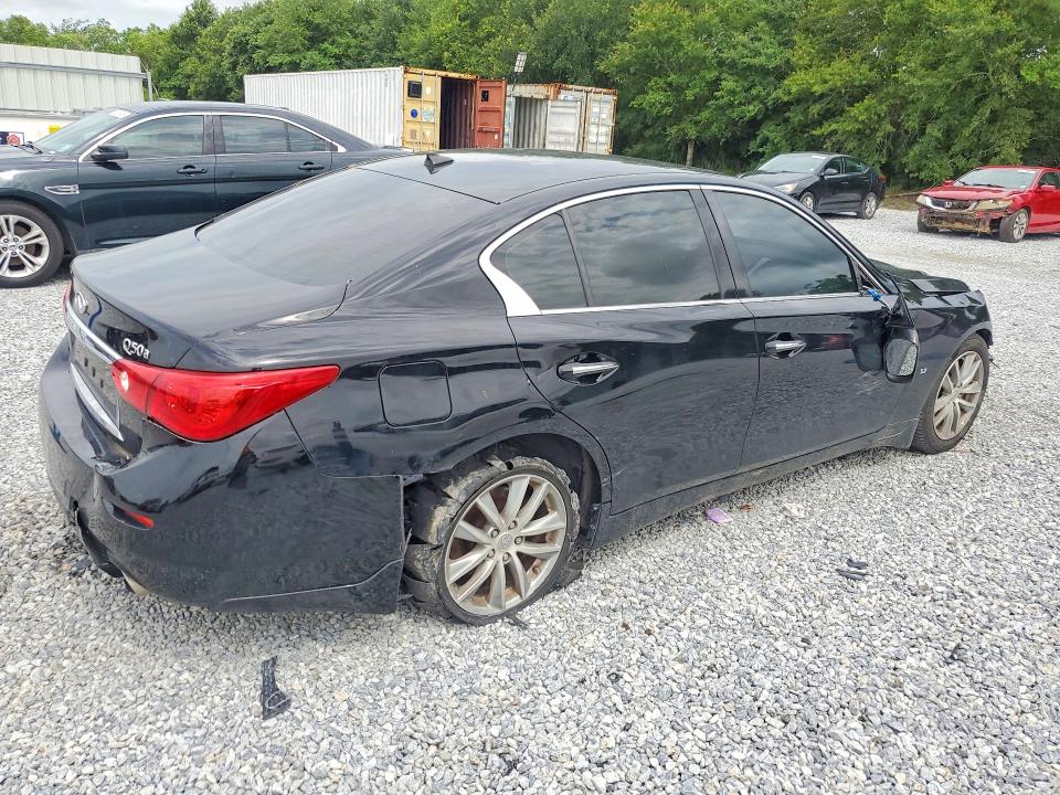 2014 Infiniti Q50 მანქანა იყიდება აუქციონზე, vin: JN1BV7AP7EM689679, აუქციონის ნომერი: 55970686
