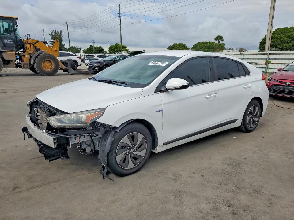 2017 Hyundai Ioniq მანქანა იყიდება აუქციონზე, vin: KMHC75LC1HU028756, აუქციონის ნომერი: 56516166