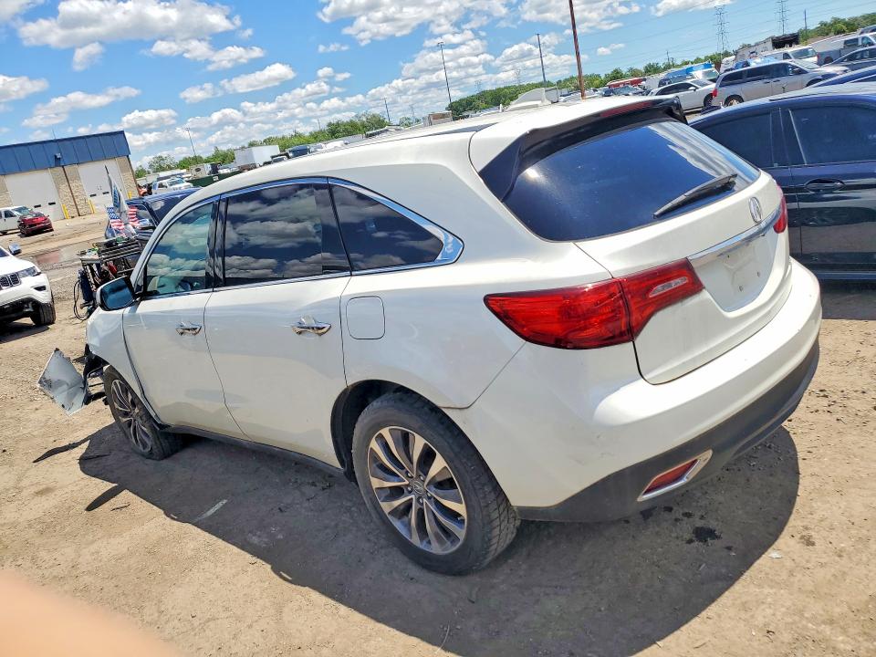 58306586 :رقم المزاد ، 5FRYD4H4XFB021730 vin ، 2015 Acura Mdx مزاد بيع