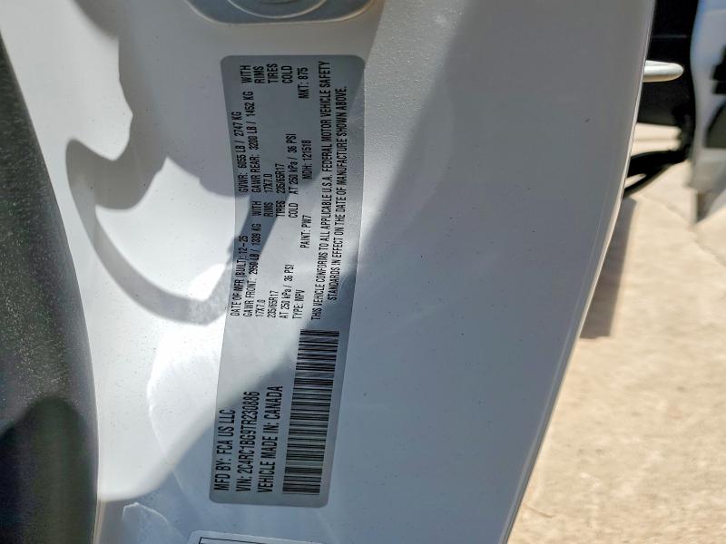 Продажа на аукционе авто 2026 Chrysler Pacifica, vin: 2C4RC1BG9TR230886, номер лота: 58117366