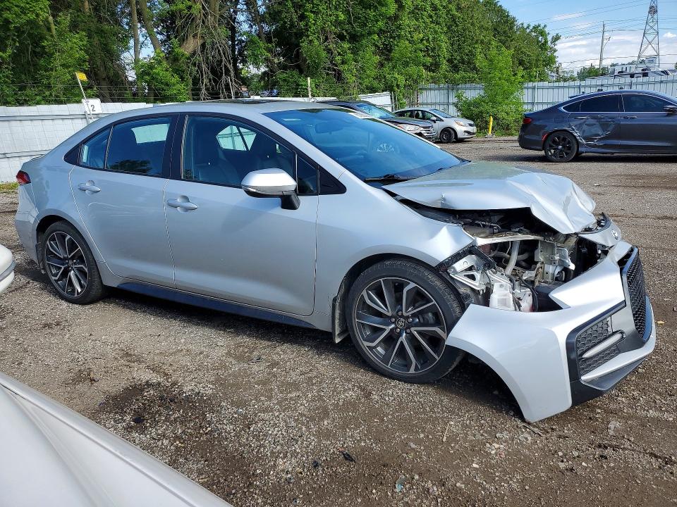 Продажа на аукционе авто 2020 Toyota Corolla, vin: 5YFB4RBE9LP026293, номер лота: 57592126
