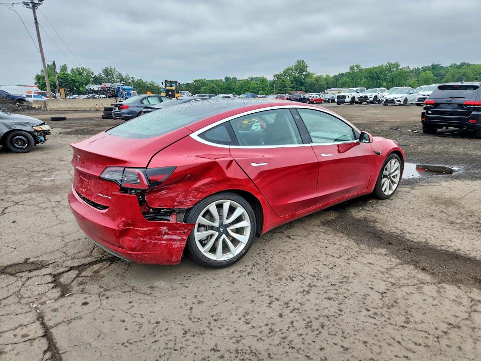 2018 Tesla Model 3 მანქანა იყიდება აუქციონზე, vin: 5YJ3E1EB7JF065400, აუქციონის ნომერი: 57505126