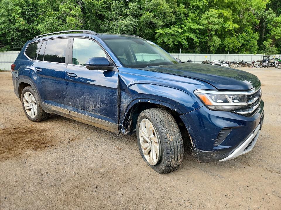 55437886 :رقم المزاد ، 1V2JR2CA5MC549044 vin ، 2021 Volkswagen Atlas مزاد بيع