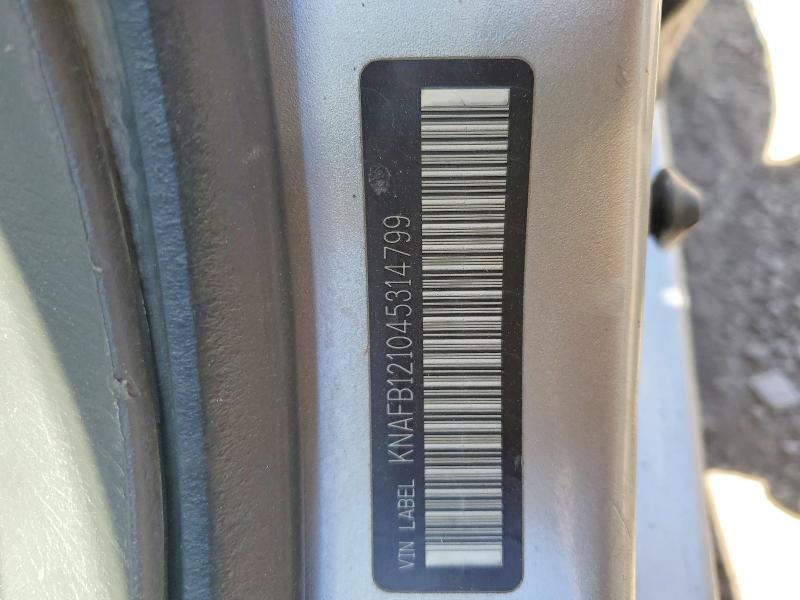 59016896 :رقم المزاد ، KNAFB121045314799 vin ، 2004 Kia Spectra مزاد بيع