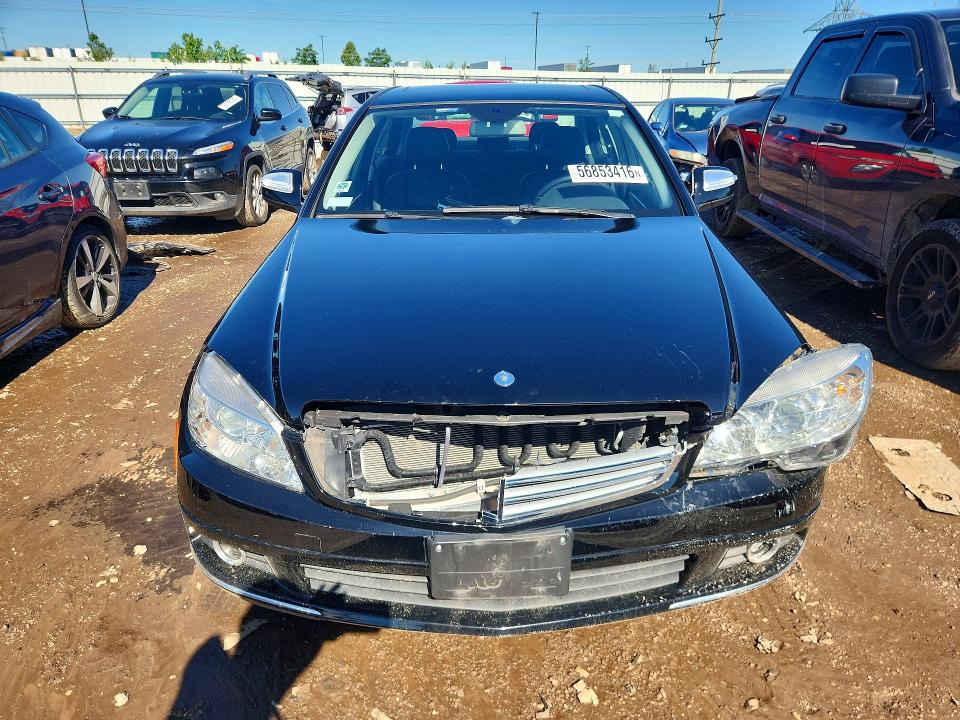 56853416 :رقم المزاد ، WDDGF81XX9F221404 vin ، 2009 Mercedes-benz C مزاد بيع