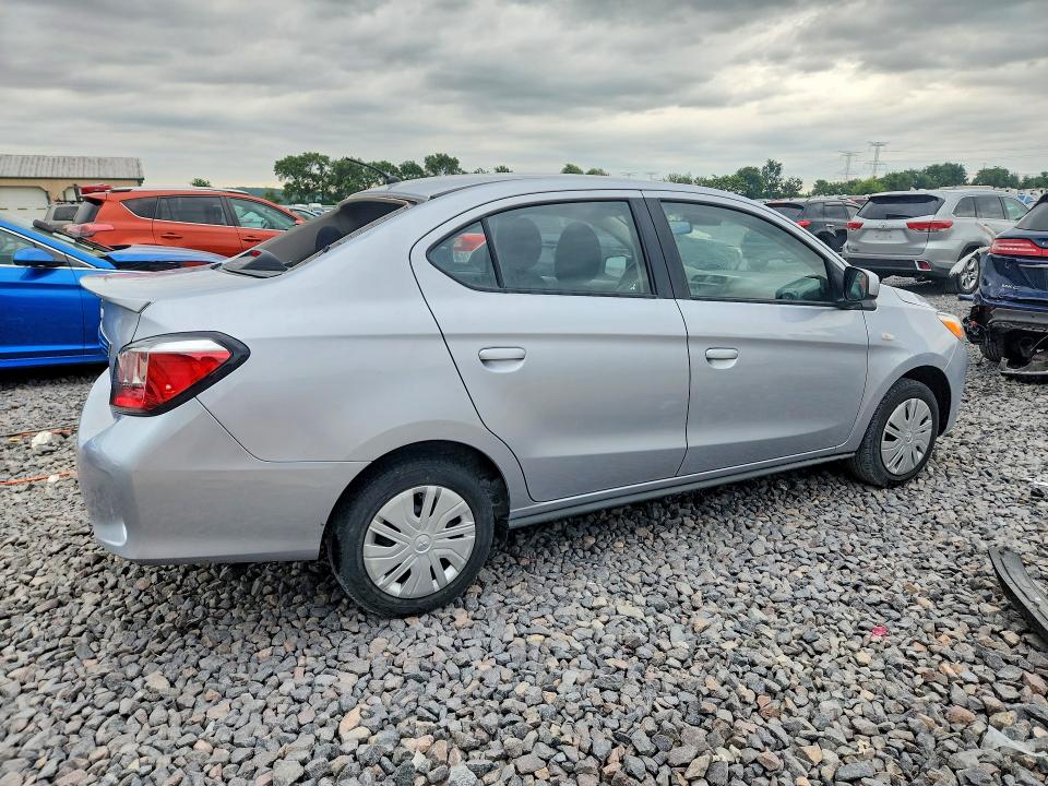 2023 Mitsubishi Mirage მანქანა იყიდება აუქციონზე, vin: ML32FUFJ9PHF05616, აუქციონის ნომერი: 56101676
