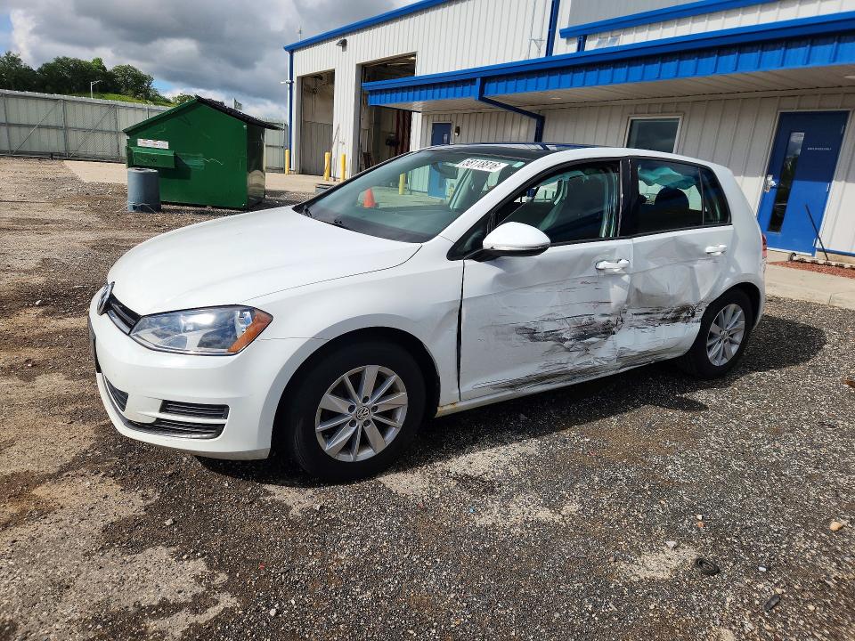 2016 Volkswagen Golf მანქანა იყიდება აუქციონზე, vin: 3VW217AU6GM038532, აუქციონის ნომერი: 58118816