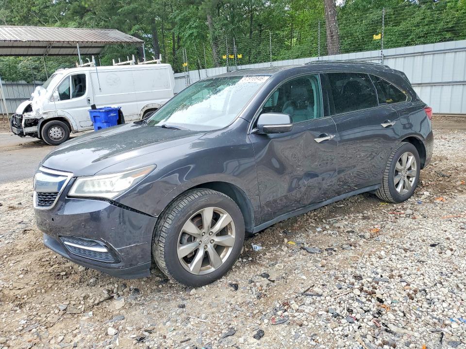 2014 Acura Mdx მანქანა იყიდება აუქციონზე, vin: 5FRYD3H81EB012572, აუქციონის ნომერი: 57810846