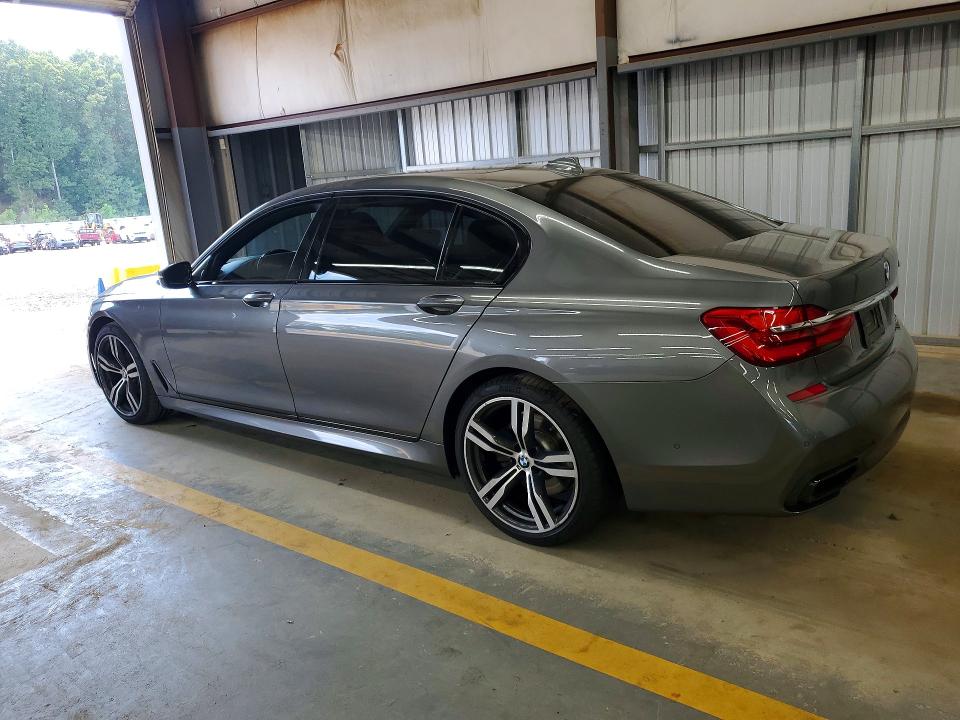 58596766 :رقم المزاد ، WBA7E2C52KB216990 vin ، 2019 Bmw 740 مزاد بيع