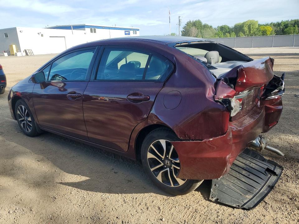 2015 Honda Civic მანქანა იყიდება აუქციონზე, vin: 2HGFB2F50FH015025, აუქციონის ნომერი: 57677636