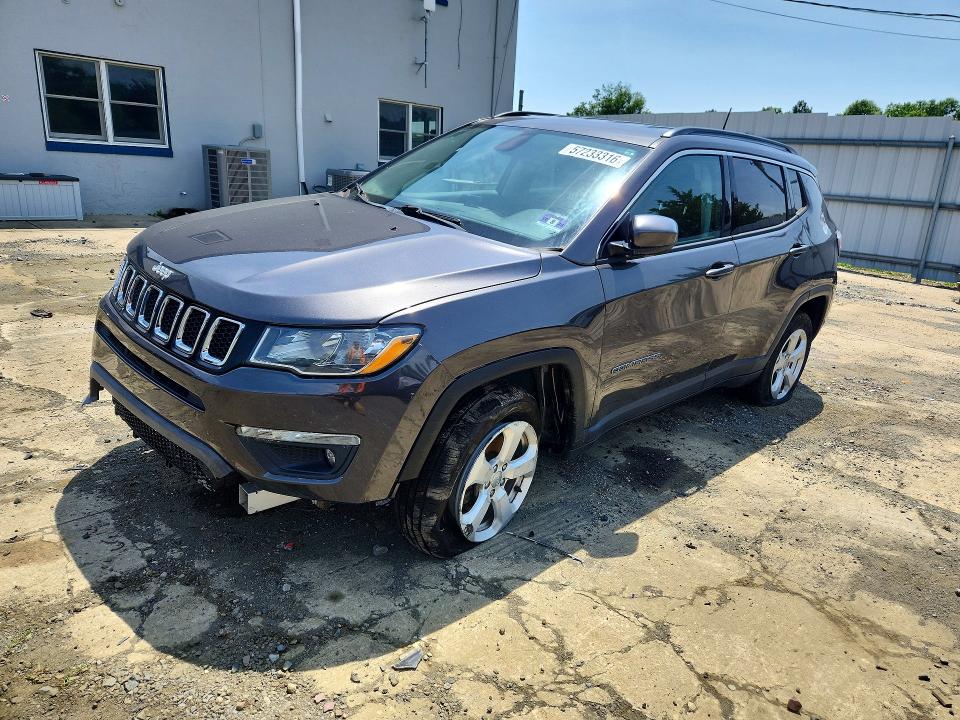 Aukcja sprzedaży 2019 Jeep Compass, vin: 3C4NJDBB1KT847723, numer aukcji: 57233316