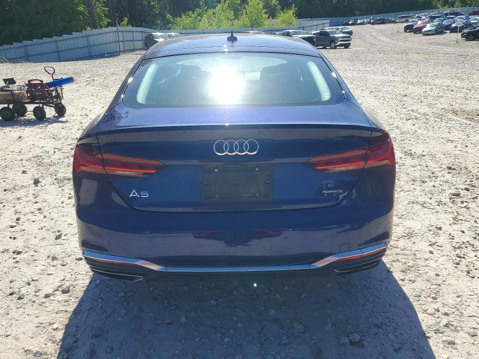2021 Audi A5 მანქანა იყიდება აუქციონზე, vin: WAUDACF54MA058273, აუქციონის ნომერი: 56603116