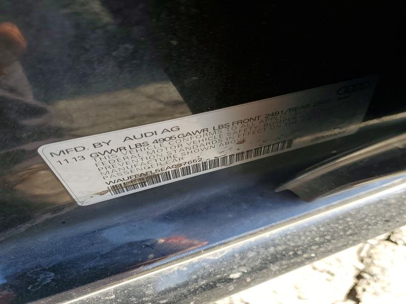 2014 Audi A4 მანქანა იყიდება აუქციონზე, vin: WAUFFAFL5EA087652, აუქციონის ნომერი: 55440666