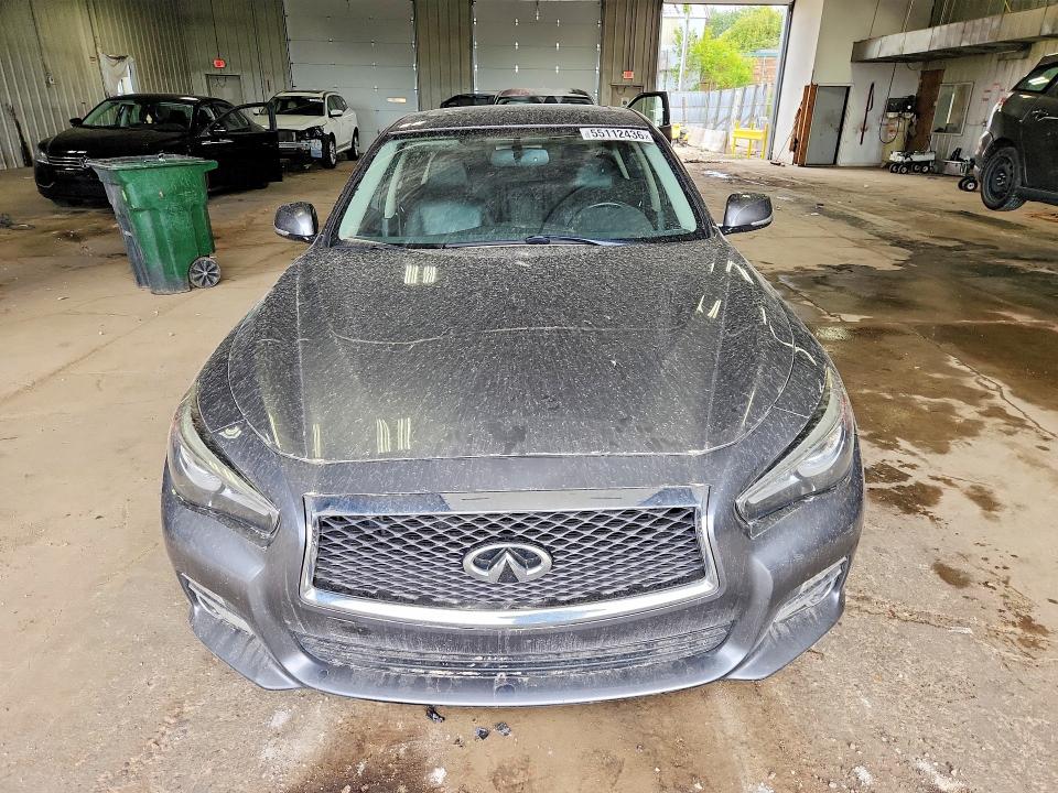 2015 Infiniti Q50 მანქანა იყიდება აუქციონზე, vin: JN1BV7ARXFM419607, აუქციონის ნომერი: 55112436