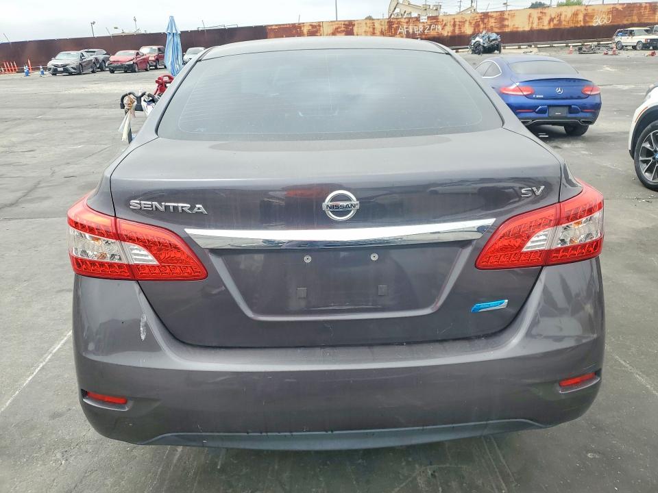 55907536 :رقم المزاد ، 3N1AB7AP5EL633495 vin ، 2014 Nissan Sentra مزاد بيع