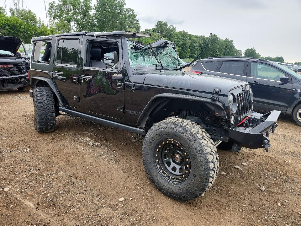 Aukcja sprzedaży 2017 Jeep Wrangler Unlimited, vin: 1C4BJWDG7HL593463, numer aukcji: 57581716