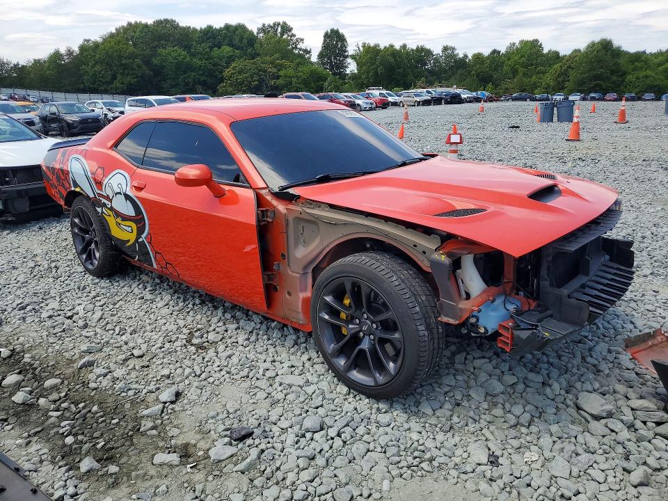 2021 Dodge Challenger მანქანა იყიდება აუქციონზე, vin: 2C3CDZFJ8MH637939, აუქციონის ნომერი: 57675736