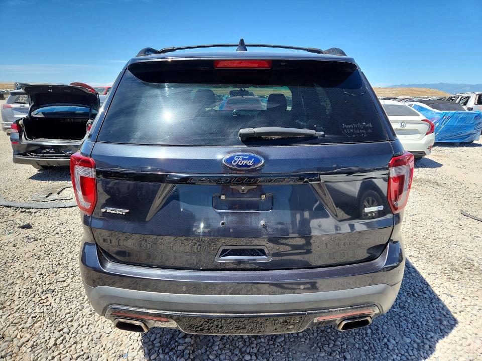 56493396 :رقم المزاد ، 1FM5K8GT6HGA43271 vin ، 2017 Ford Explorer مزاد بيع