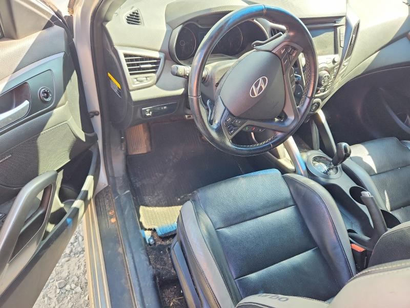 2016 Hyundai Veloster მანქანა იყიდება აუქციონზე, vin: KMHTC6AEXGU302640, აუქციონის ნომერი: 57065966