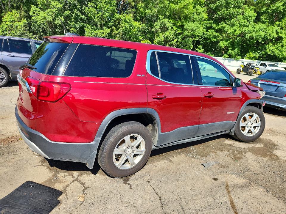 57031106 :رقم المزاد ، 1GKKNKLA2KZ299228 vin ، 2019 Gmc Acadia مزاد بيع