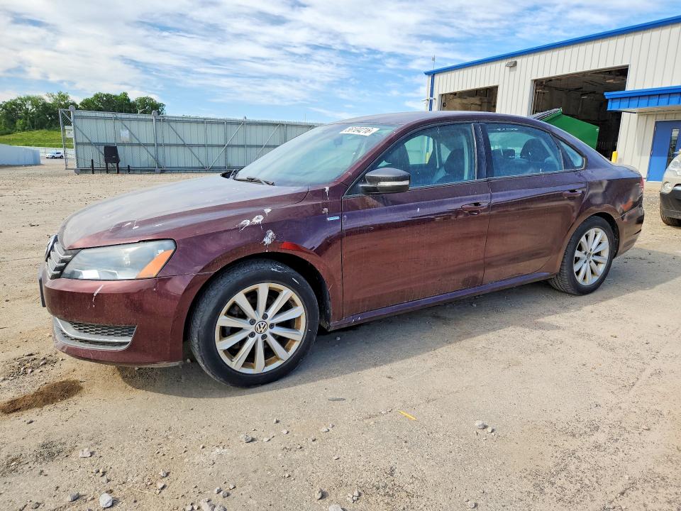 2014 Volkswagen Passat მანქანა იყიდება აუქციონზე, vin: 1VWAT7A32EC079543, აუქციონის ნომერი: 56104216