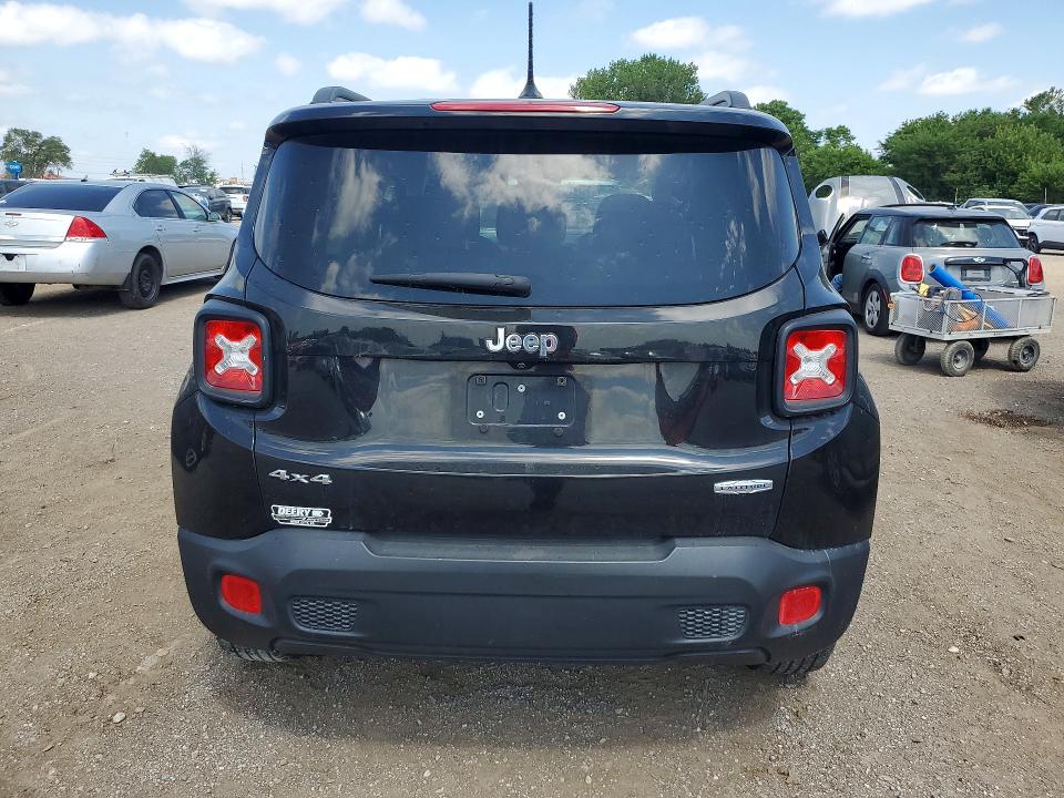 Продажа на аукционе авто 2016 Jeep Renegade, vin: ZACCJBBT5GPD89672, номер лота: 58778886