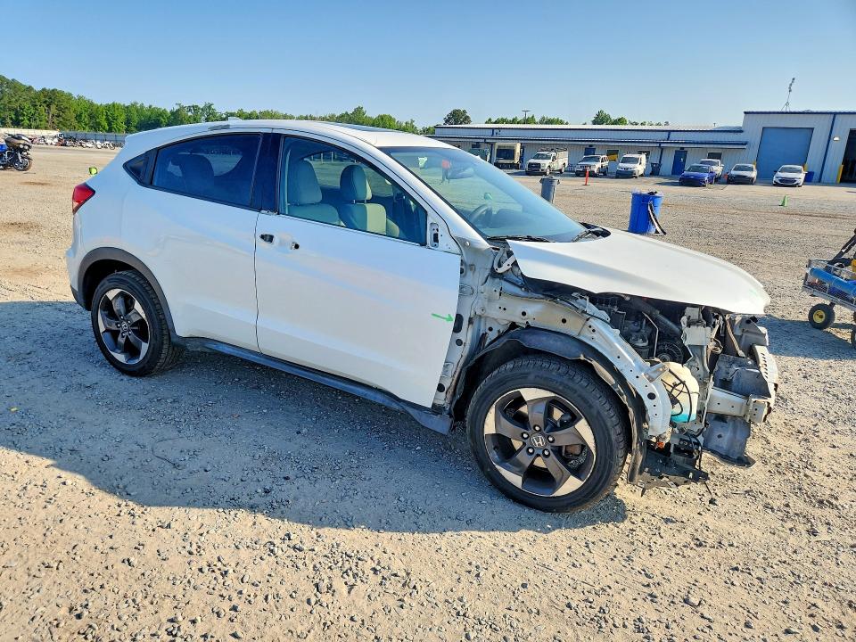 2018 Honda Hr-v მანქანა იყიდება აუქციონზე, vin: 3CZRU6H50JM706411, აუქციონის ნომერი: 56185916