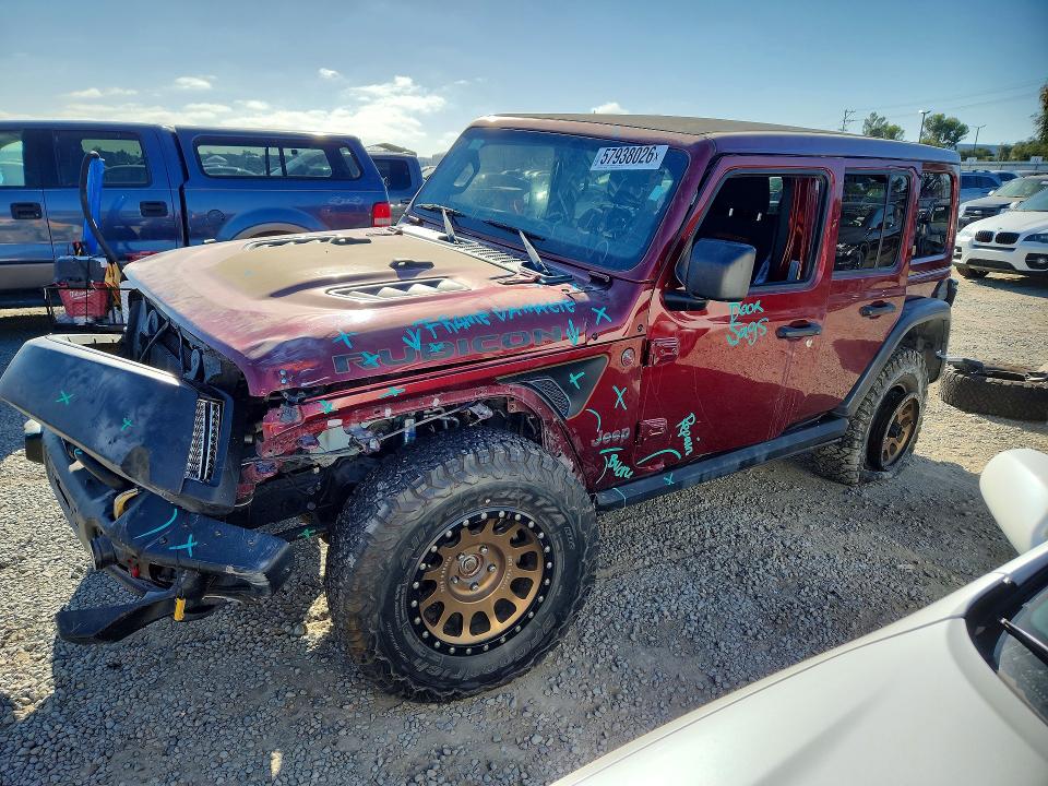 Продаж на аукціоні авто 2022 Jeep Wrangler Unlimited, vin: 1C4HJXFG6NW150454, номер лоту: 57938026