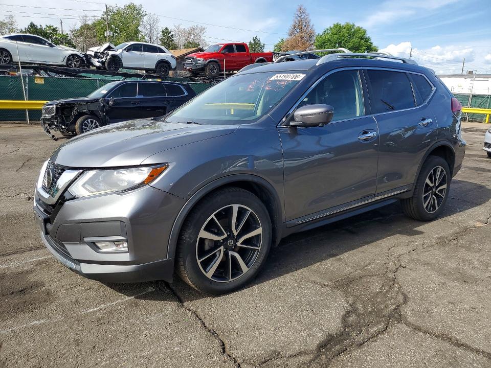 55190706 :رقم المزاد ، 5N1AT2MV7LC747588 vin ، 2020 Nissan Rogue مزاد بيع