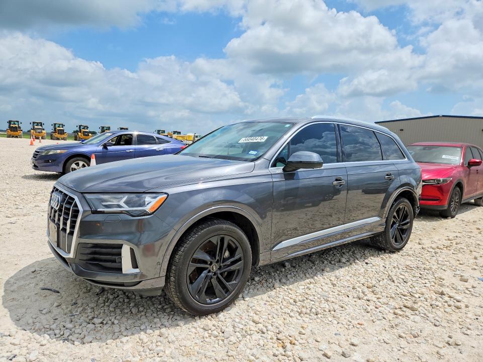 2021 Audi Q7 მანქანა იყიდება აუქციონზე, vin: WA1LJAF76MD012568, აუქციონის ნომერი: 56040476
