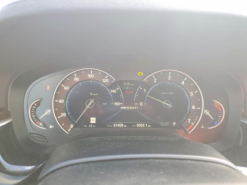 58134326 :رقم المزاد ، WBAJB9C5XJB287277 vin ، 2018 Bmw 5 Series مزاد بيع