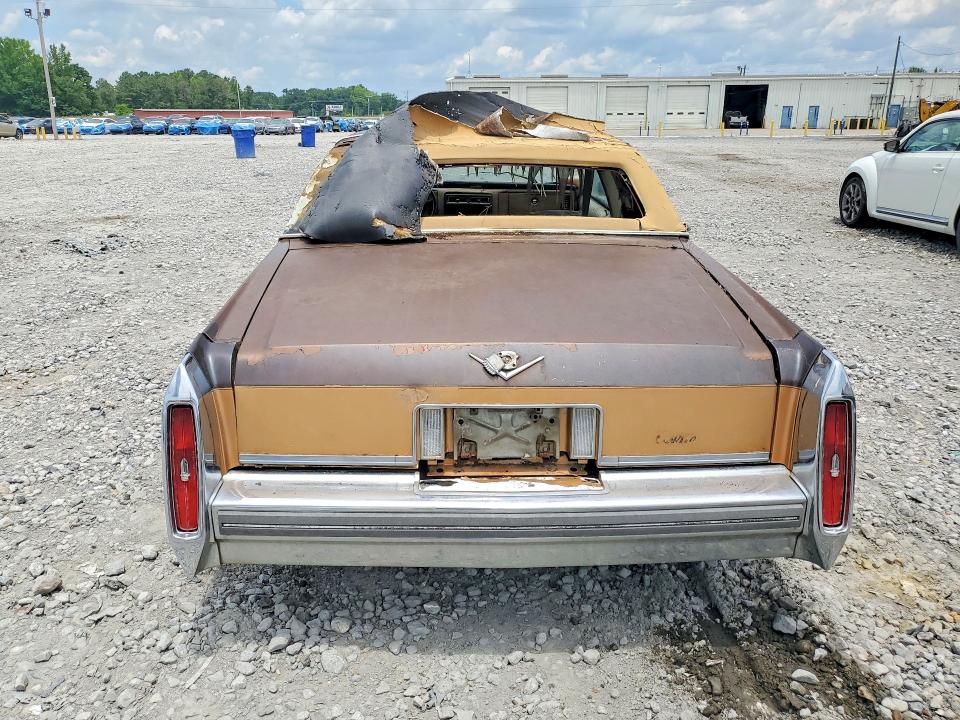 56820266 :رقم المزاد ، 1G6AD479XB9209963 vin ، 1981 Cadillac Deville مزاد بيع