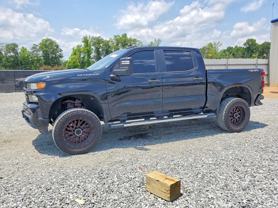 58871876 :رقم المزاد ، 3GCUYBEF6KG700459 vin ، 2019 Chevrolet Silverado مزاد بيع