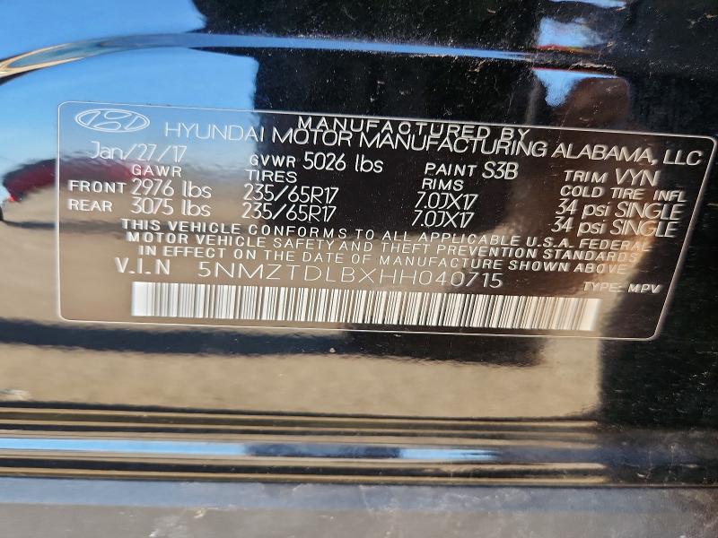 Продаж на аукціоні авто 2017 Hyundai Santa Fe Sport, vin: 5NMZTDLBXHH040715, номер лоту: 56037956