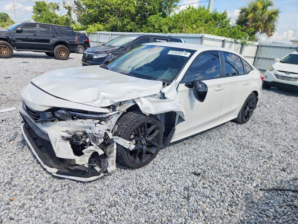 2022 Honda Civic მანქანა იყიდება აუქციონზე, vin: 2HGFE2F54NH583414, აუქციონის ნომერი: 57820376