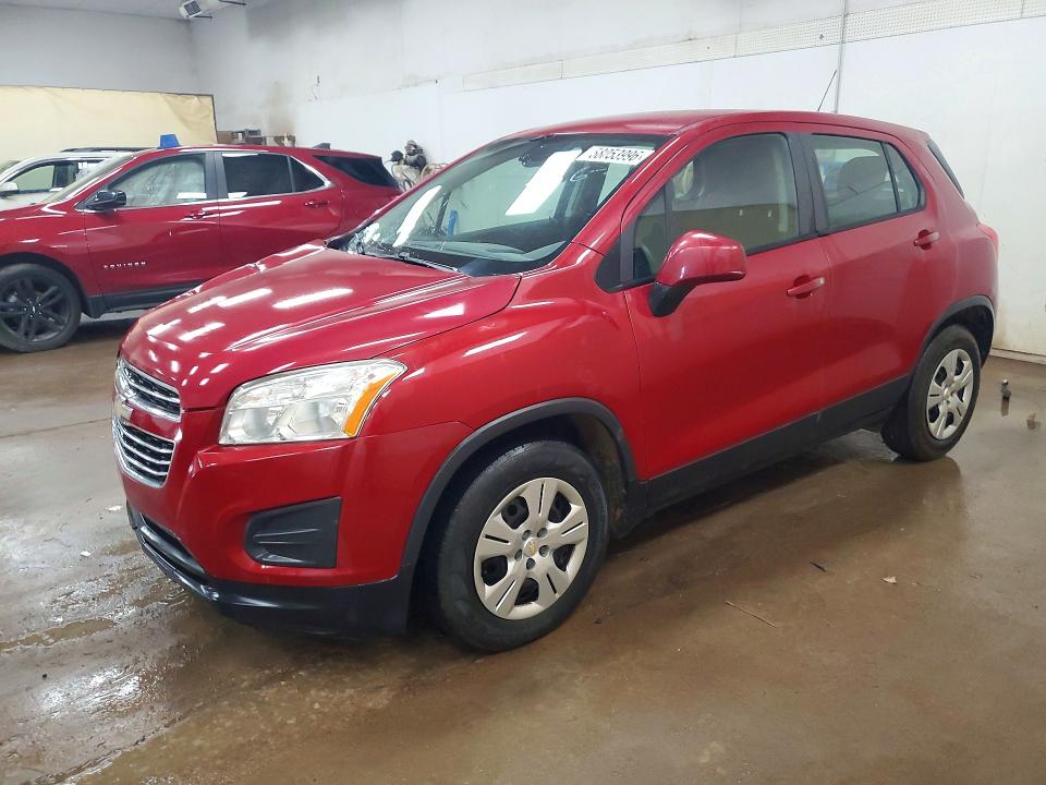 58053996 :رقم المزاد ، KL7CJKSB7FB190104 vin ، 2015 Chevrolet Trax مزاد بيع