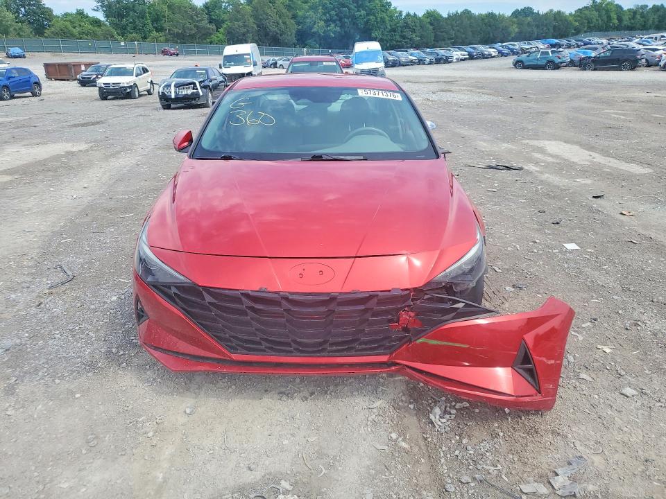 2021 Hyundai Elantra მანქანა იყიდება აუქციონზე, vin: 5NPLS4AG7MH052017, აუქციონის ნომერი: 57371376