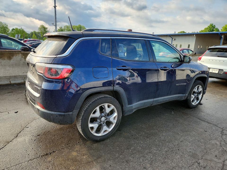 2018 Jeep Compass მანქანა იყიდება აუქციონზე, vin: 3C4NJDCB4JT246108, აუქციონის ნომერი: 58974346