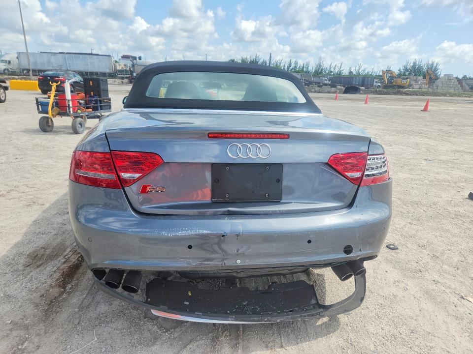 2012 Audi S5 მანქანა იყიდება აუქციონზე, vin: WAUVGAFH6CN005759, აუქციონის ნომერი: 59158386