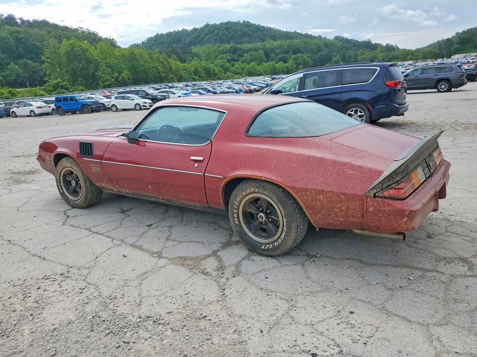 Продажа на аукционе авто 1978 Chevrolet Camaro, vin: 1Q87L8L626639, номер лота: 58194326