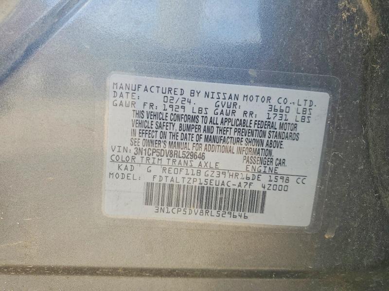 Aukcja sprzedaży 2024 Nissan Kicks, vin: 3N1CP5DV8RL529646, numer aukcji: 57341316