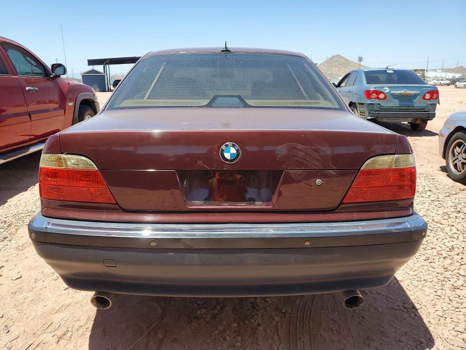 Aukcja sprzedaży 2001 Bmw 740, vin: WBAGH83421DP19651, numer aukcji: 56663746