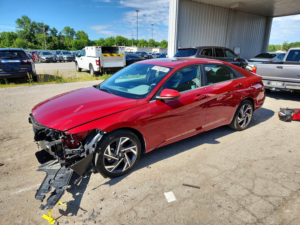 2025 Hyundai Elantra მანქანა იყიდება აუქციონზე, vin: KMHLS4DG8SU975021, აუქციონის ნომერი: 57149106