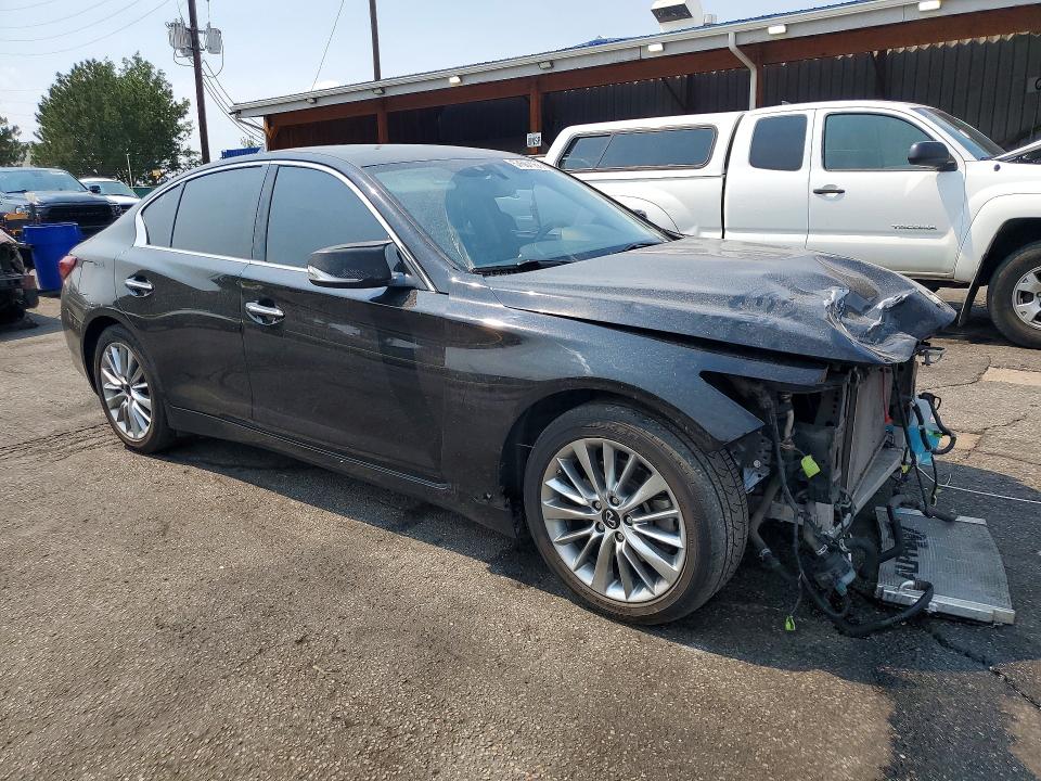 57687166 :رقم المزاد ، JN1EV7AR6KM593116 vin ، 2019 Infiniti Q50 مزاد بيع