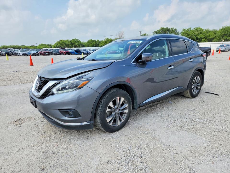 2018 Nissan Murano მანქანა იყიდება აუქციონზე, vin: 5N1AZ2MH8JN174968, აუქციონის ნომერი: 55710756