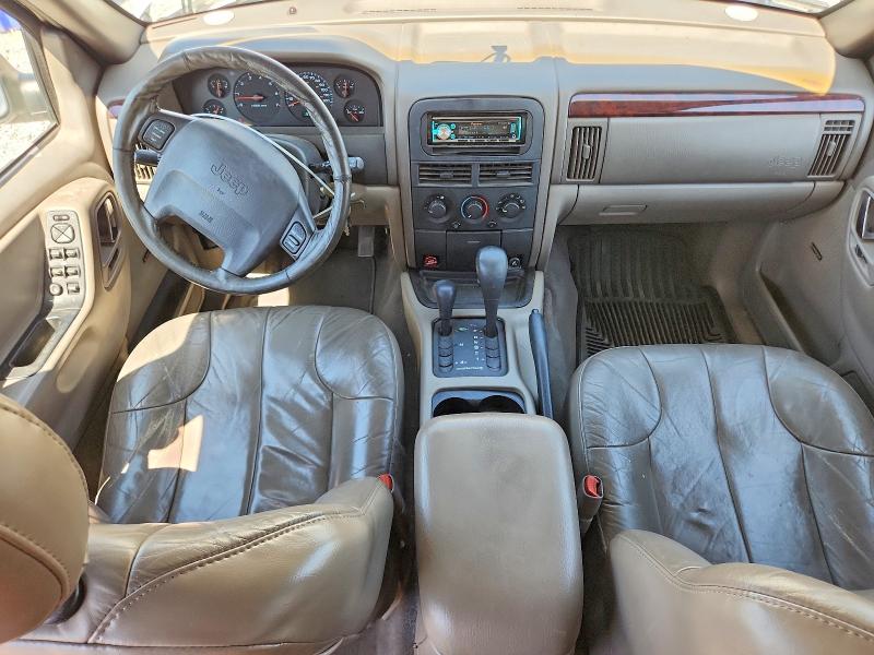 2000 Jeep Grand Cherokee მანქანა იყიდება აუქციონზე, vin: 1J4GW48NXYC192357, აუქციონის ნომერი: 58657726