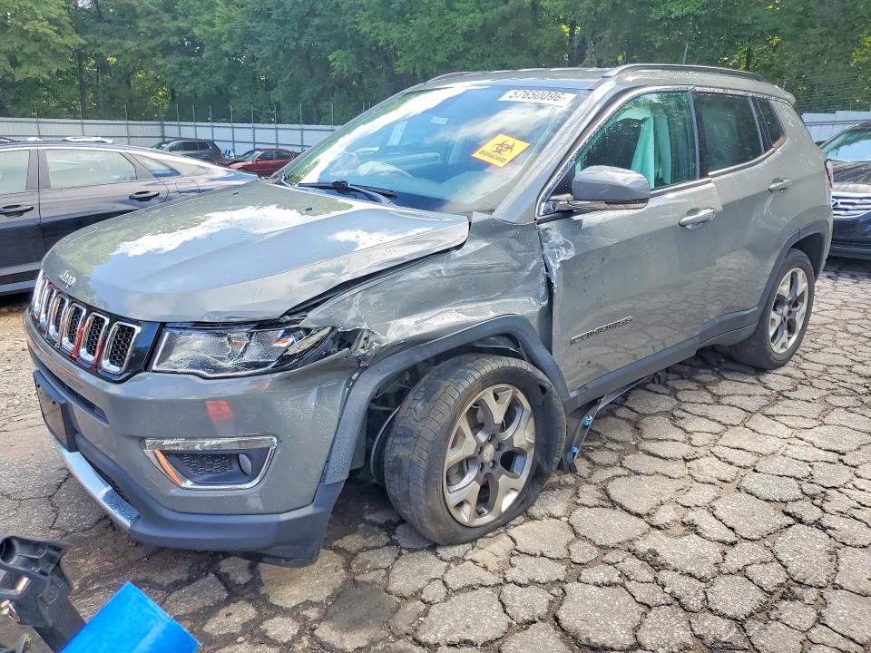 Aukcja sprzedaży 2020 Jeep Compass, vin: 3C4NJDCB9LT137050, numer aukcji: 57650096