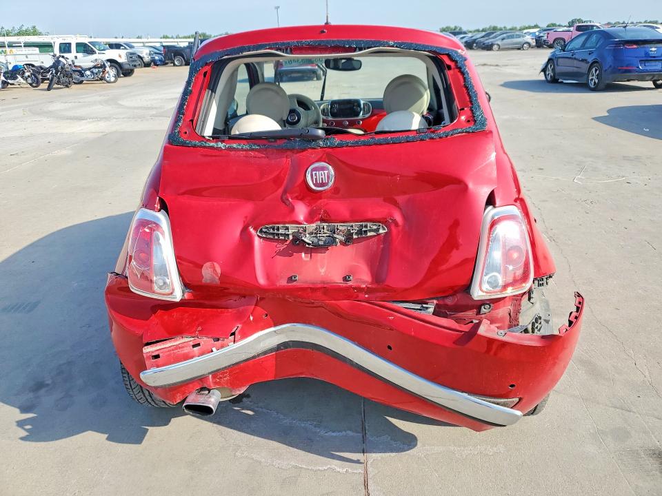 58585346 :رقم المزاد ، 3C3CFFCR3HT506241 vin ، 2017 Fiat 500 مزاد بيع