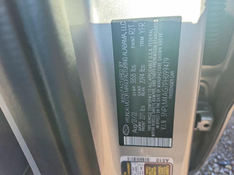 2023 Hyundai Elantra მანქანა იყიდება აუქციონზე, vin: 5NPLM4AG7PH099479, აუქციონის ნომერი: 58726216